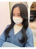 艶髪韓国ヘア