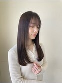 髪質改善 縮毛矯正 トリートメント 艶髪 ロングヘア レイヤー