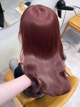 ロカ(roka) ブリーチなしピンクカラー