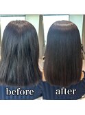 ストレートスタイル/艶髪/髪質改善/縮毛矯正/銀座/東銀座 