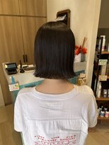 ステラバイケンジ(STELLA by KENJE)&nbsp;大人綺麗ボブ/藤沢/髪質改善縮毛矯正/ショート/脱白髪染め透明感