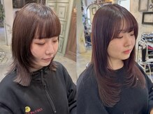サンバイセライロ 千葉(SAN. by celilo)の雰囲気（顔周りレイヤー・くびれミディアム【千葉/千葉駅/千葉学割U24】）