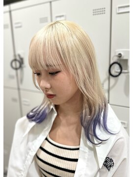 エゴ 池袋(EGO) ホワイト/裾カラー