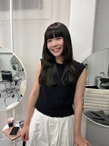 シティーバイローウェ 表参道(City/louwe)&nbsp;お顔まわりカット／小顔カット／暗髪