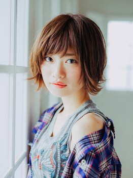 スタリー(Starry)の写真/【岡山駅前】《＊期間限定＊カット＋オーガニックカラー¥4500》毎月コスパ良くキレイにしたいならココ！