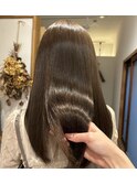 艶サラ髪質改善カラー
