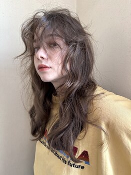 ソイ コンク 下北沢(soi conc)の写真/【カット+パーマ+トリートメント¥9300】こなれ感にとことんこだわったラフでクールなパーマスタイルに♪