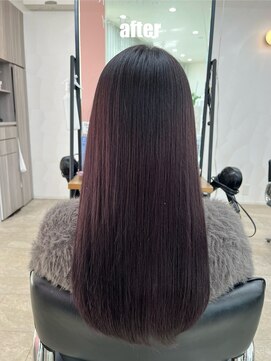 ケーオーエスピンク(K O S pink) ラベンダーグレー/髪質改善カラー