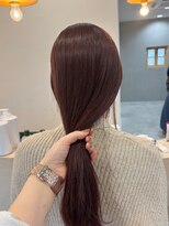 ミュゼプリュム(Musee plume)&nbsp;ブリーチなしでできるピンクブラウン