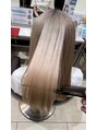 アース 土気あすみが丘店(HAIR&MAKE EARTH) ブリーチ毛でも髪に体力があれば髪質改善可能です。