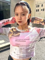 イヴォーク トーキョー(EVOKE TOKYO)&nbsp;切りっぱなしボブ髪質改善艶髪カラーボブレイヤー顔まわりカット