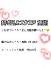 持ち込みエクステ施術 シールエクステ1枚110円★編み込みエクステ1本220円