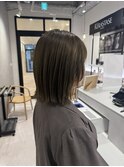 透明感オリーブカラー