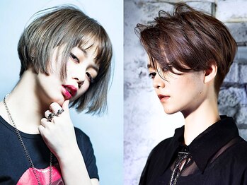 ブルー ヘアーメイク(Blue Hair Make)の写真/【思った通りにならない..を解消*】理想の丸み・くびれのあるスタイルで褒められるショート/ショートボブに