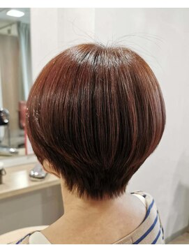 エイゼット バンビーニ 川越(AZ bambini) 【矢野明日香】ピンクベージュ【髪質改善メテオーカラー】