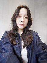 ニコ トウキョウ 渋谷(nico TOKYO)&nbsp;ロングレイヤー顔周りレイヤーハッシュカット透明感カラー