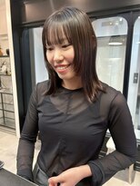 シータ(sheta)&nbsp;【表参道sheta小林】イメチェンハッシュカットフルバング