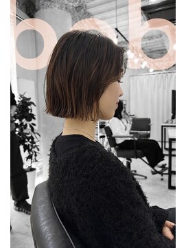 フランチェスカドットボブ(francesca.bob) くくれる切りっぱなしボブ【田野剛大】梅田