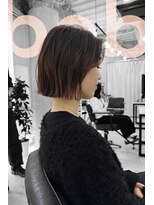 フランチェスカドットボブ(francesca.bob) くくれる切りっぱなしボブ【田野剛大】梅田