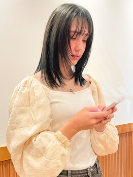 ササ ナガノ(SASA nagano)の写真/【素髪のようにナチュラル】自然なストレートヘアを実現＊