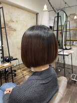 ティティアンバイイザ(titian by IZA)&nbsp;前下がりボブ×ダメージレス縮毛矯正