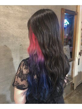 アティック ヘアーデザインアンドリラクゼーション(attic hair design&relaxation) インナーカラー