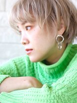 ヘアーアンドメイク フォルス(HAIR&MAKE FORS) 《似合わせカラー》大人の為のハイトーンショート