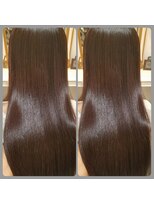 エクラートエール 大宮東口店(ECLART aile)&nbsp;縮毛矯正とイルミナカラーでとぅるんとぅるん