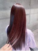 うる艶サラサラロング×暖色系ピンクパープル#大宮グランアージ