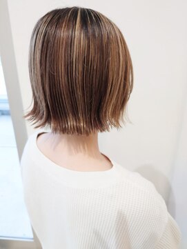 モリオ フロム ロンドン イオンモール 熊本店(morio FROM LONDON) 【morio熊本】切りっぱなしハイライト.F