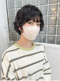 クセを活かしたパーマスタイル_似合わせカット