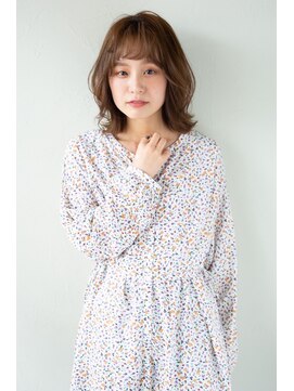 シェール(cher) ミディアムくびれヘア【cher西宮北口:三田】