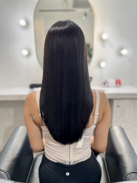 アールサロン アザブジュウバン(Rr SALON Azabu juban) 暗髪×Rr SALON Hydro XE TREATMENT