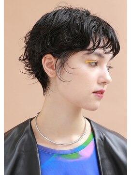 ピークアブー 銀座中央通り(PEEK-A-BOO) くせ毛マッシュショート