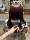 #ロングヘア #グレージュカラー #ボブウルフ#ココアベージュ