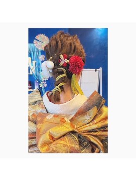 チップタップ 府中店(tip top) 成人式ヘア