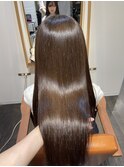 20代30代40代【髪質改善カラー】ツヤ髪チョコレートブラウン