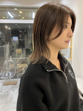 ミモザ(Mimosa) Mimosa #切りっぱボブ#ヘイリーボブ#くびれヘア