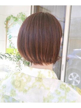 みどりの美容室 伸ばしかけボブ