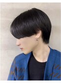 萱原大幹 センターパート/眉毛/短髪/メンズカットK