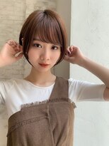 アンバー 池袋(amber)&nbsp;ボブ/レイヤーカット/ミルクティーベージュ[池袋駅]