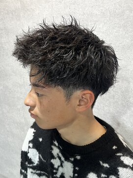 ブラック 渋谷(BLUCK) 【渋谷駅徒歩6分☆メンズ特化】ツイスパアップバング