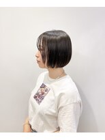 モリオフロムロンドン 松戸店(Morio from London)&nbsp;【松戸 藤原】黒髪ストレートボブ大人かわいい