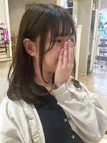 レガロヘアーデザイン(Regalo hair design)&nbsp;ミルテイ☆レイヤー×ターコイズブラウン×髪質改善