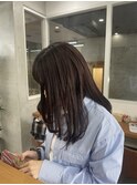 ダークパープル×ロング