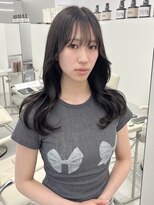 チグン(Jigun)&nbsp;韓国風グレージュくびれヘア