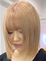 ウィコ 新宿(WICO)&nbsp;ミルクティーベージュ[新宿駅/こなれミディ/ウェーブパーマ]