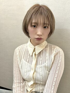 オルカ(orca) 【山本】顔まわりレイヤー×ナチュラルボブ