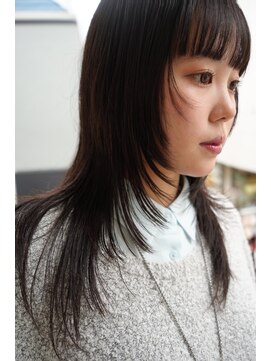 ノラ シブヤ(NORA) レイヤーカット　ウルフカット