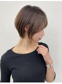 丸みショートヘア